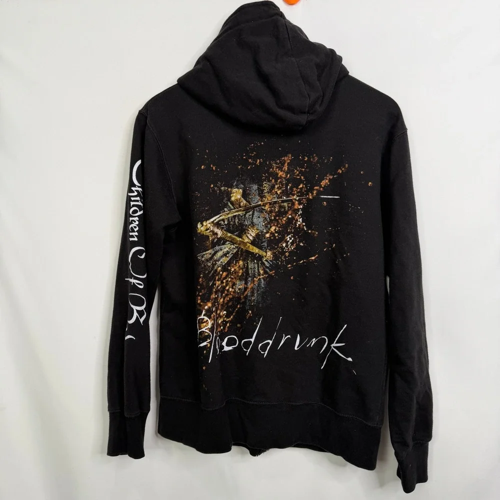 Children of Bodom Blooddrunk Black Zip Up Hoodie Bravado Mens Small Band Merch‎